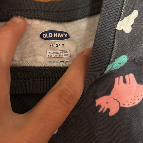Old Navy Dino PJs - Picture 2 of 3
